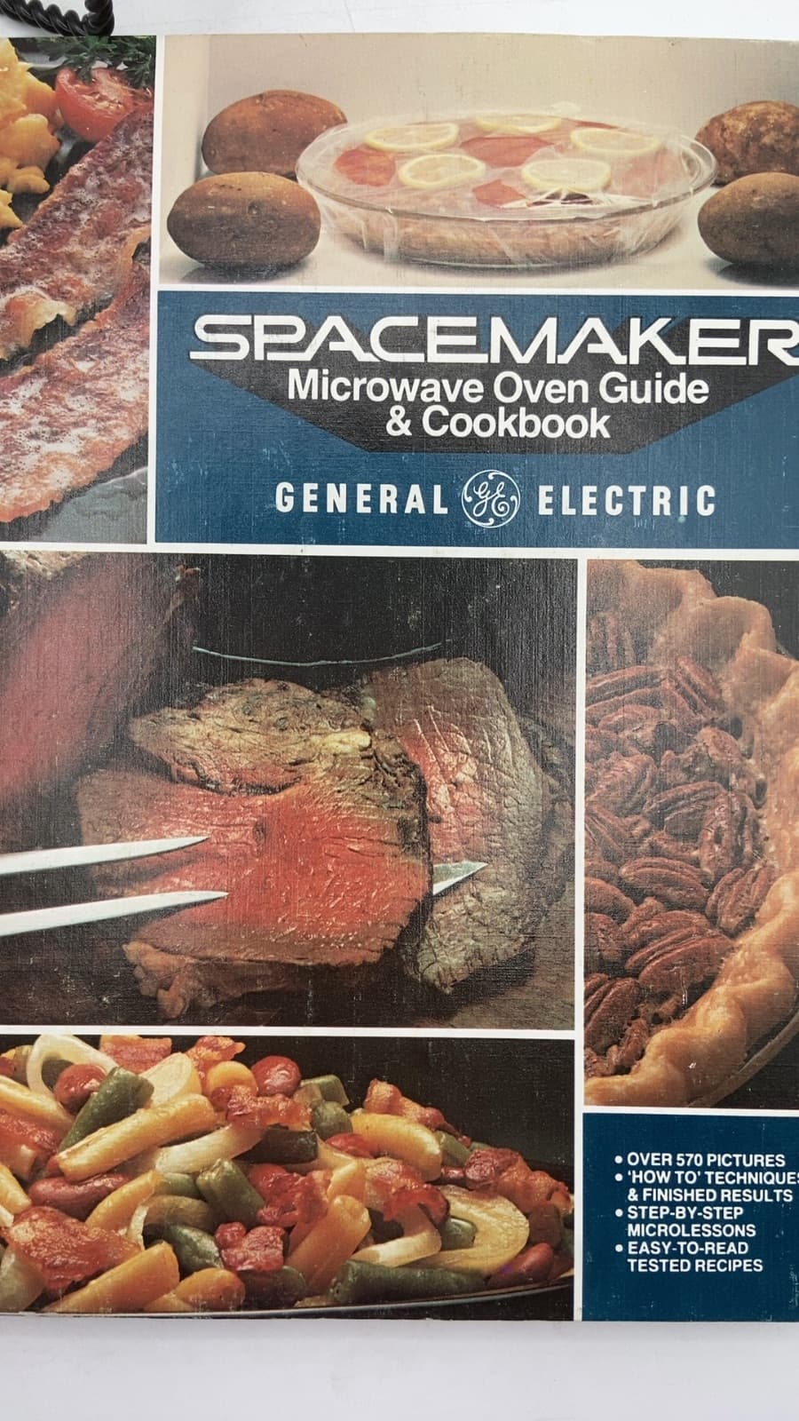 Spacemaker Microwave Oven Guide & Cookbook - title page