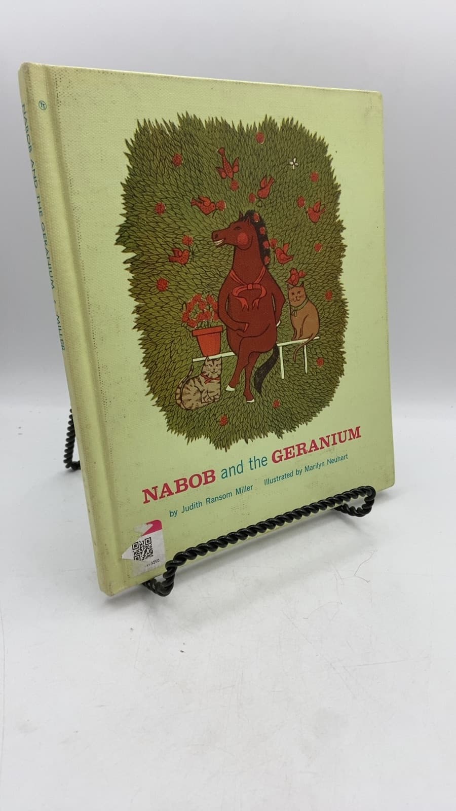 Nabob and the Geranium by Judith Ransom Miller - front cover