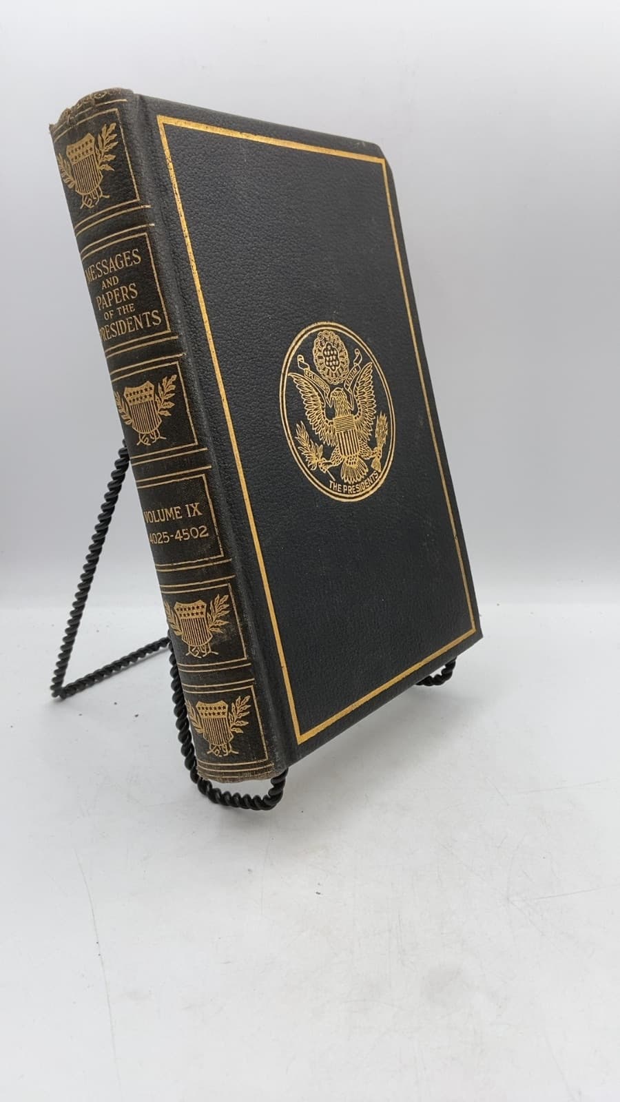 A Compilation of the Messages and Papers of the Presidents by James D. Richardson - front cover