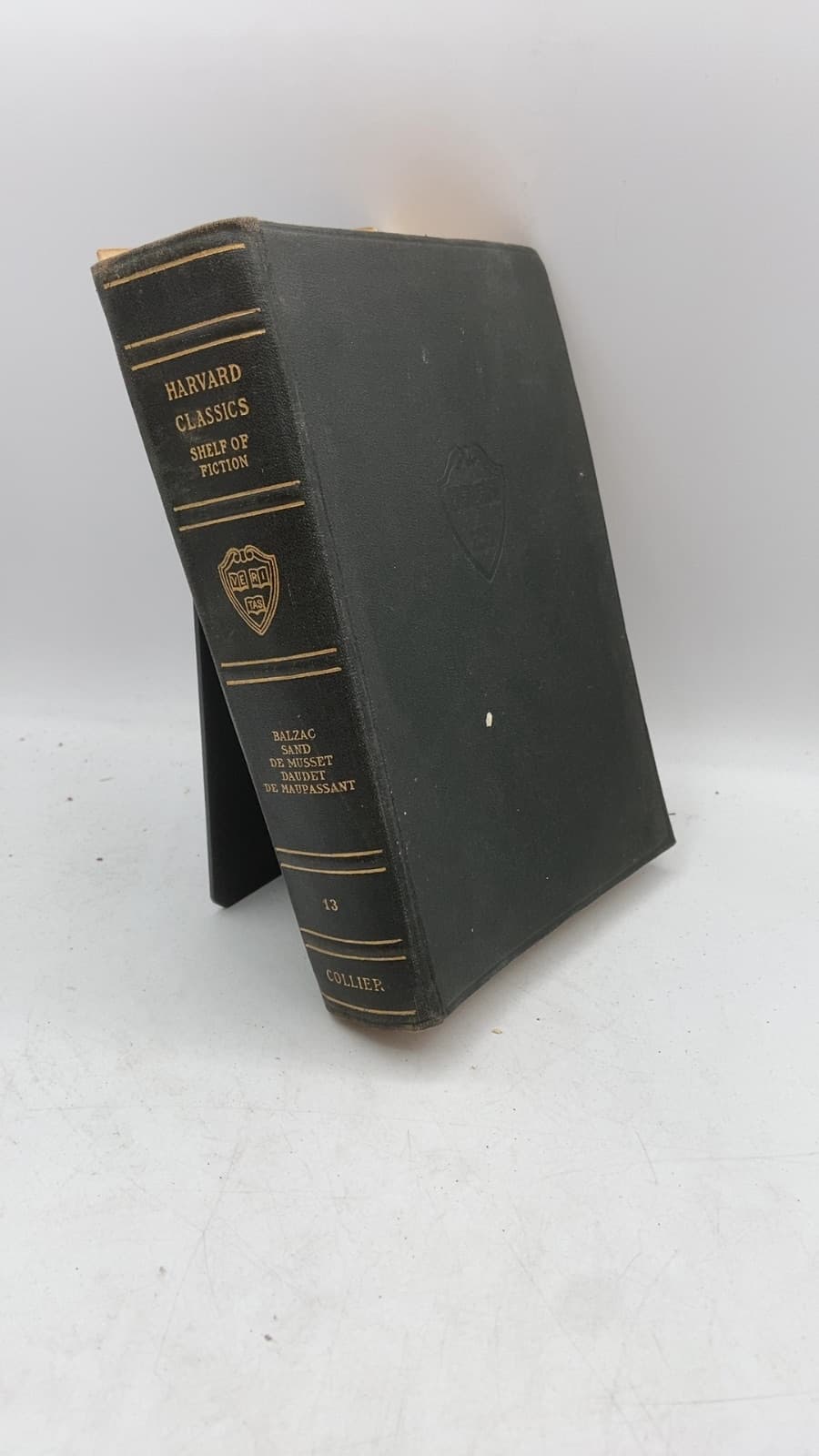French Fiction vol. 13 by Honoré de Balzac, George Sand, Alfred de Musset, Alphonse Daudet, Guy de Maupassant - front cover