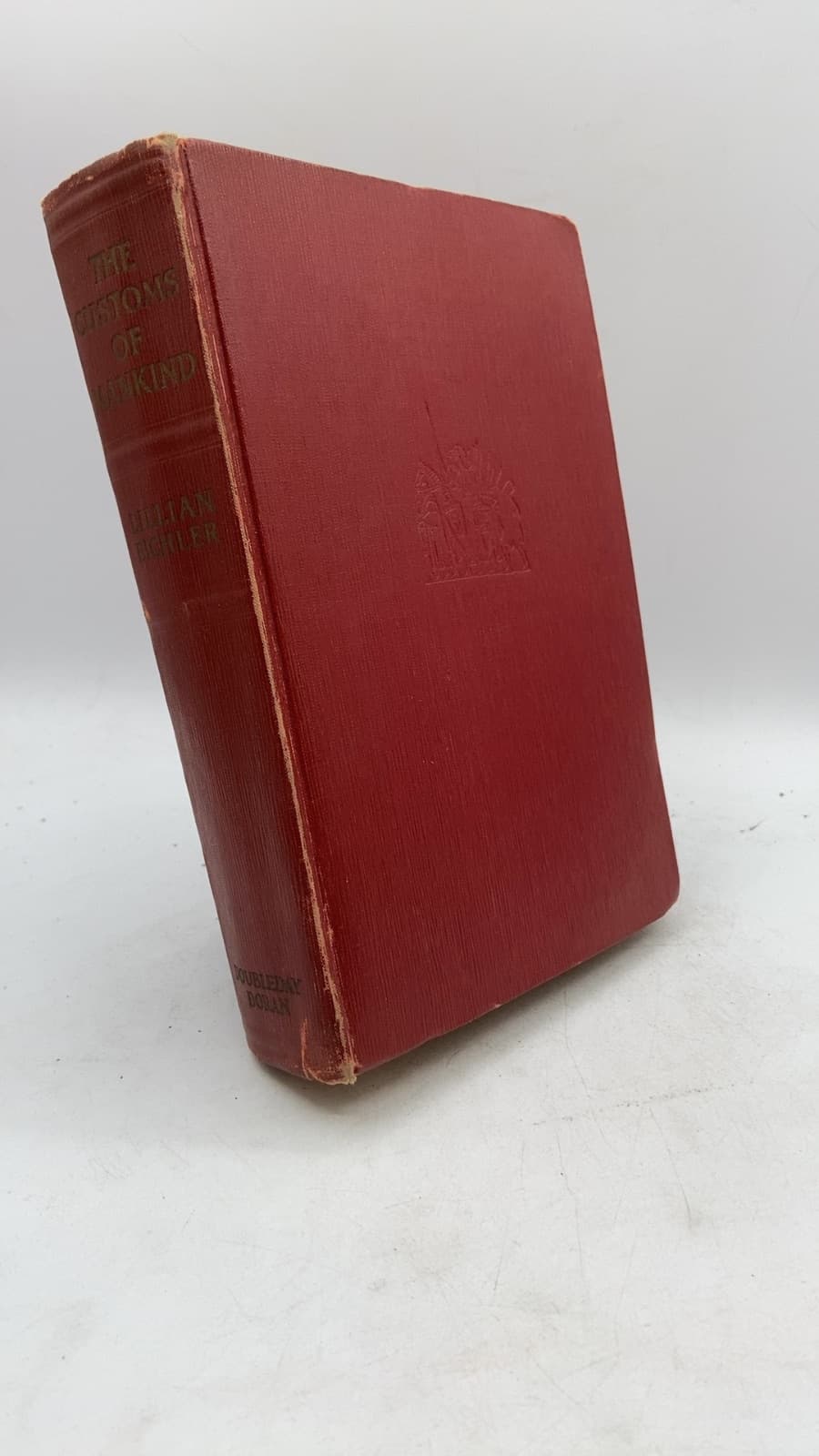 THE Customs OF Mankind by Lillian Eichler - front cover