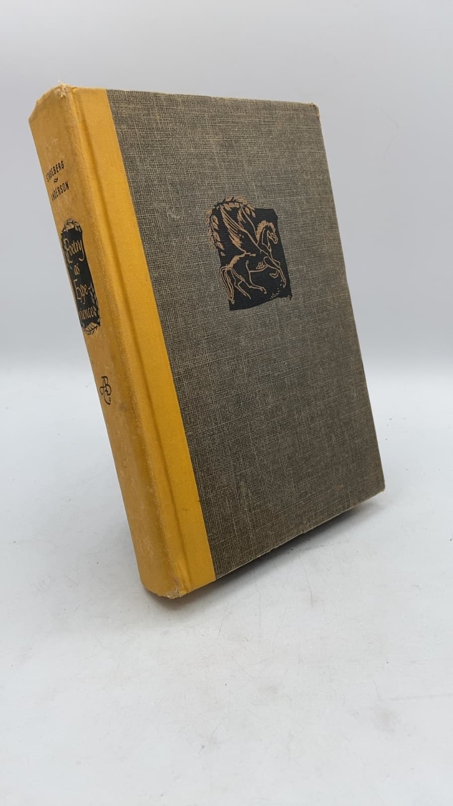 Poetry as Experience by Norman C. Stageberg & Wallace L. Anderson - front cover