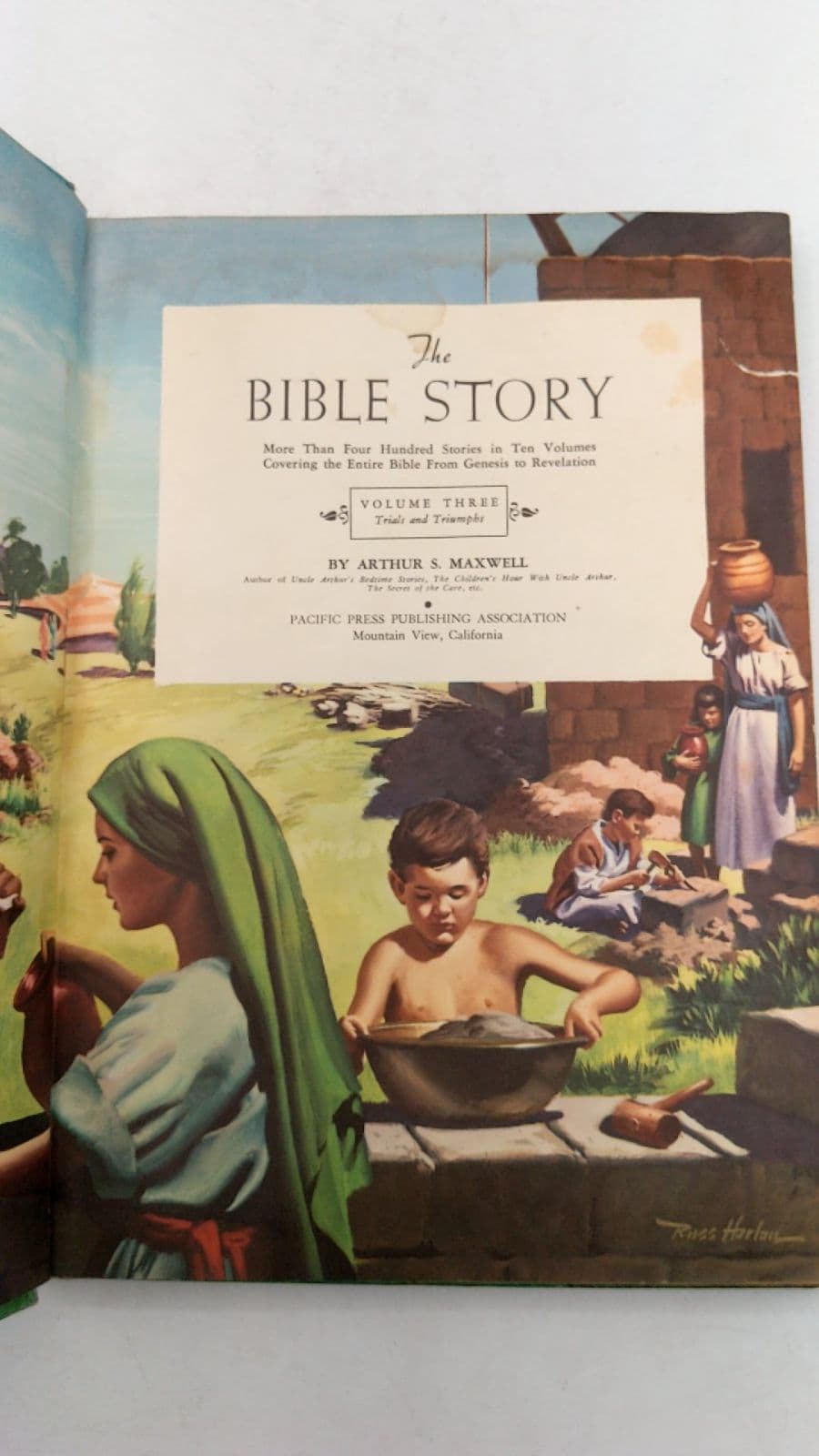 The Bible Story, Volume 3 by Arthur S. Maxwell - title page