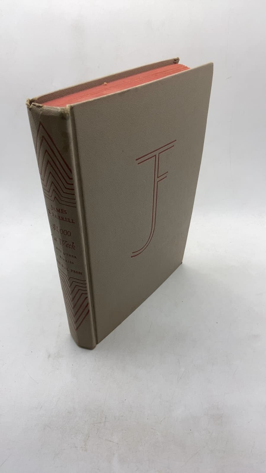 $1,000 a Week and Other Stories by James T. Farrell - front cover