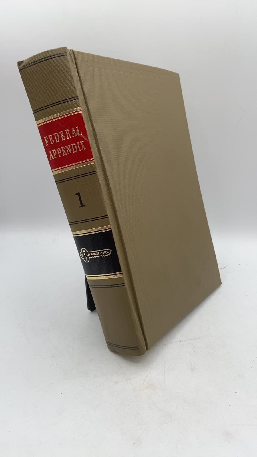 Volume 1. West's Federal Appendix - front cover