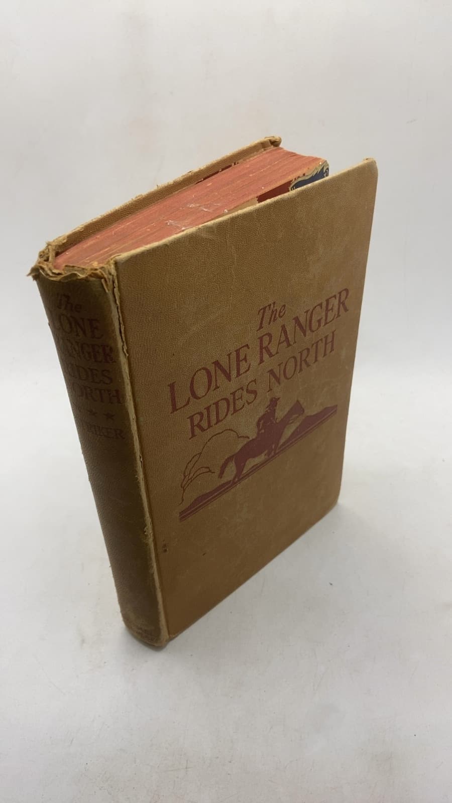 The Lone Ranger Rides North by Fran Striker - front cover