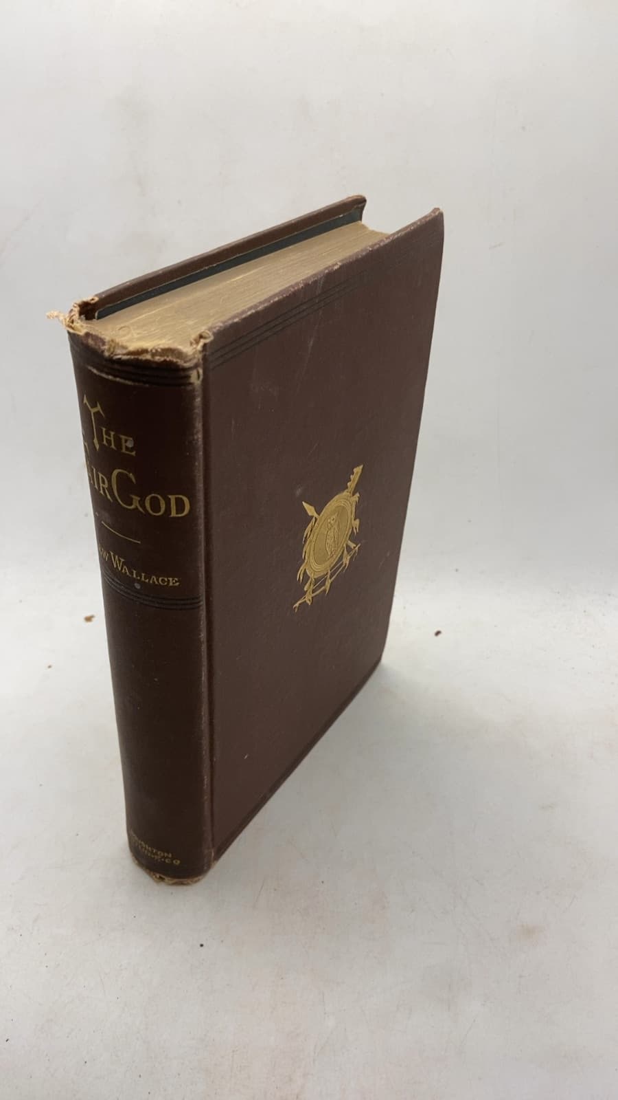 The Fair God Or, The Last of the 'Tzins by Lew Wallace - front cover