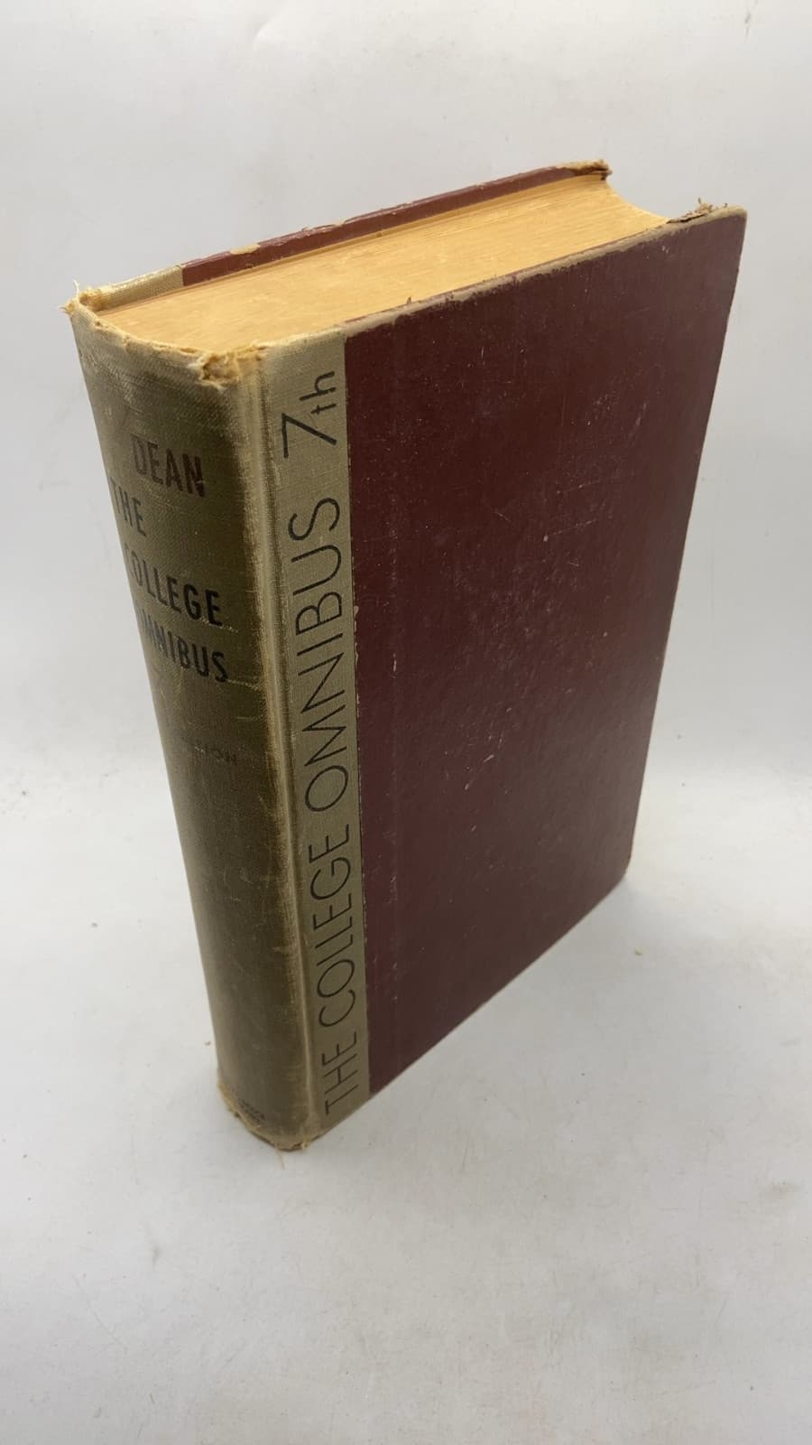 THE College Omnibus by Leonard F. Dean - front cover