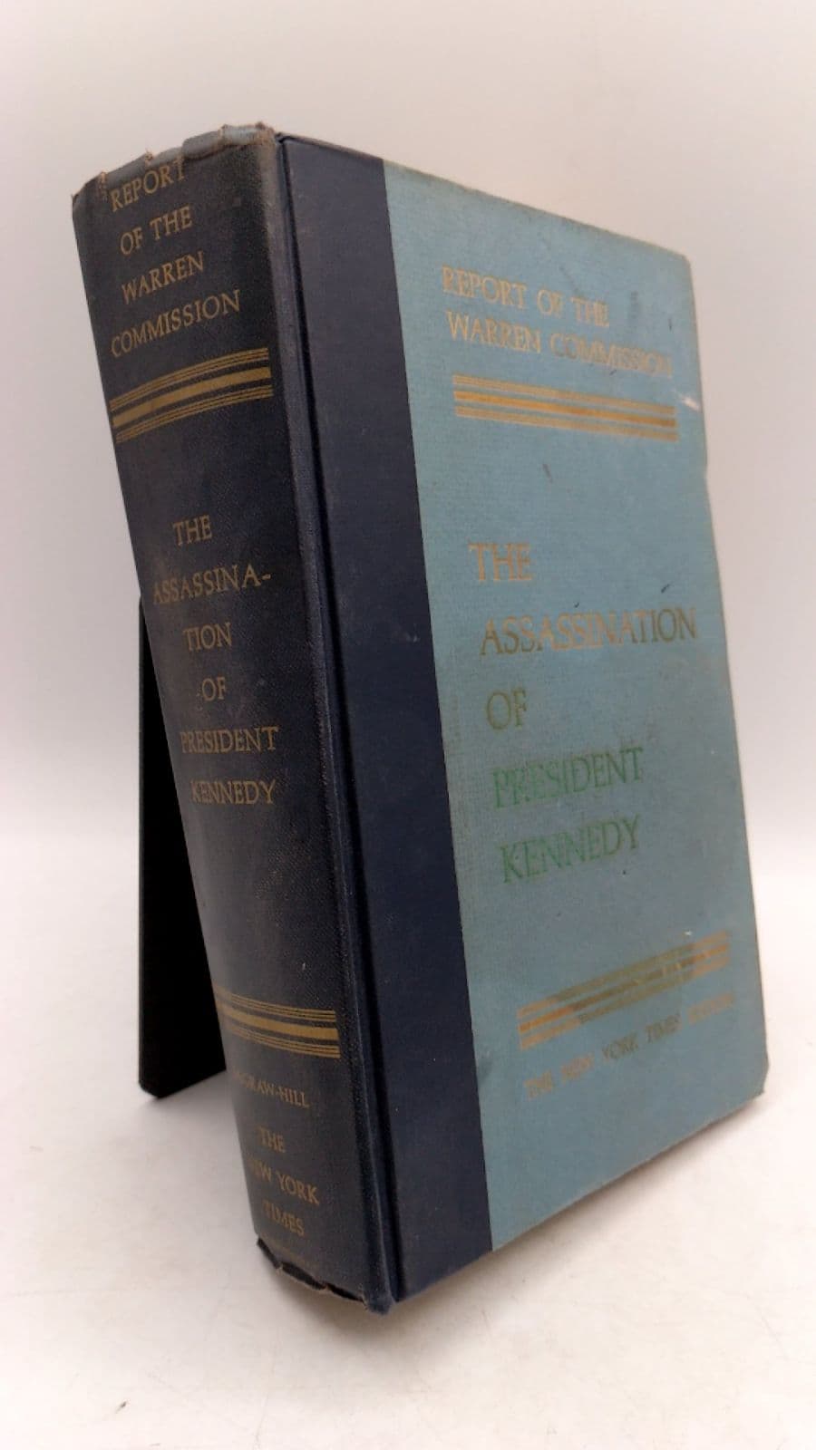 Report of the Warren Commission on the Assassination of President Kennedy - front cover