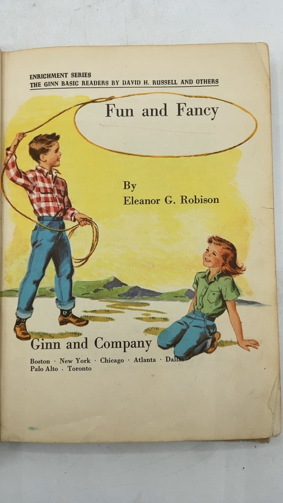 Fun and Fancy by Eleanor G. Robison - title page