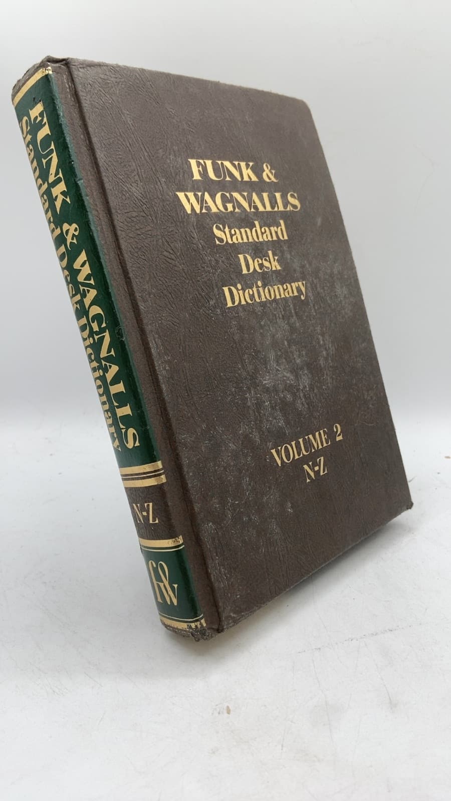 Funk & Wagnalls Standard Desk Dictionary Volume 2 N-Z - front cover