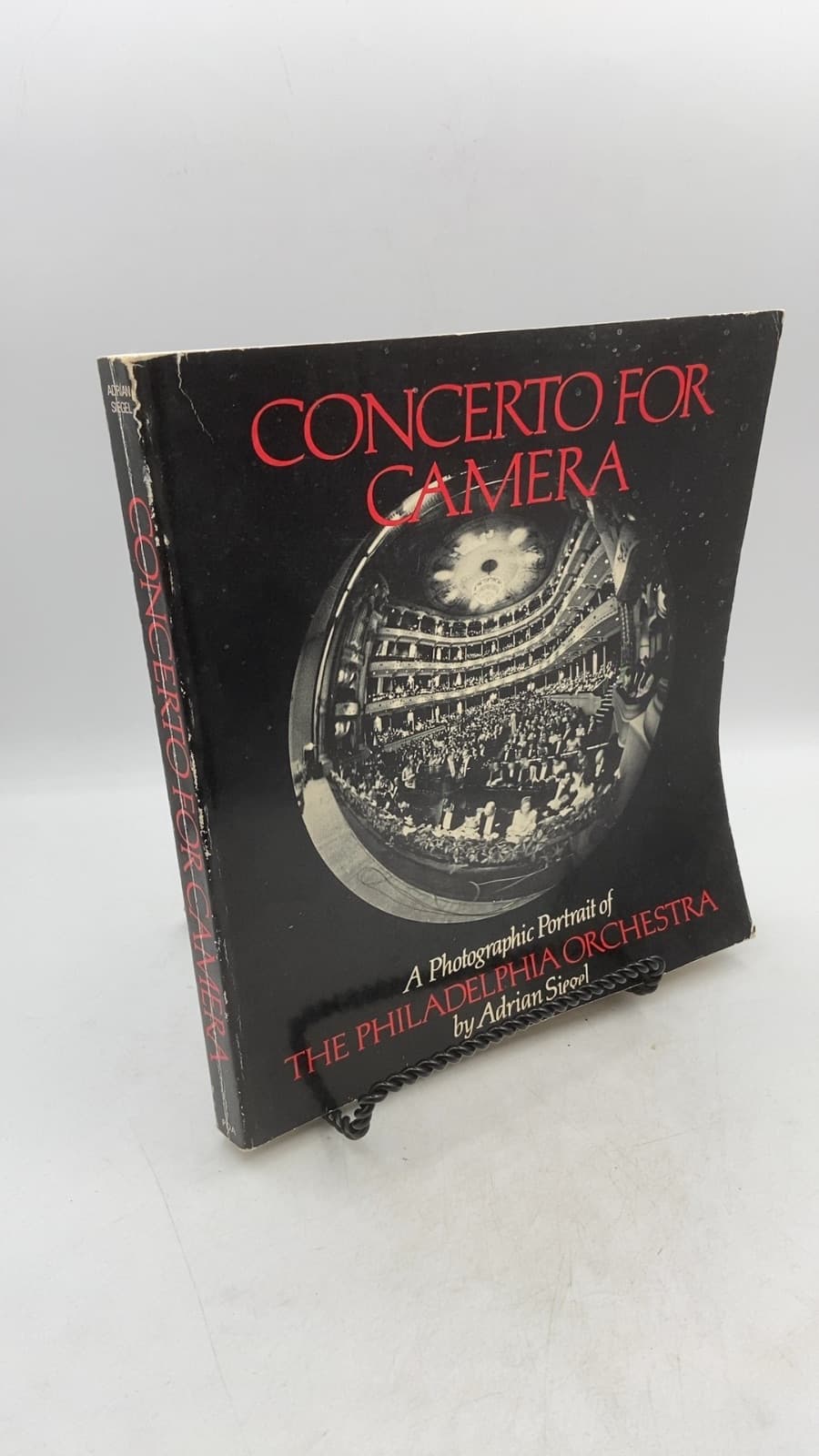 Concerto for Camera: A Photographic Portrait of the Philadelphia Orchestra by Adrian Siegel - front cover