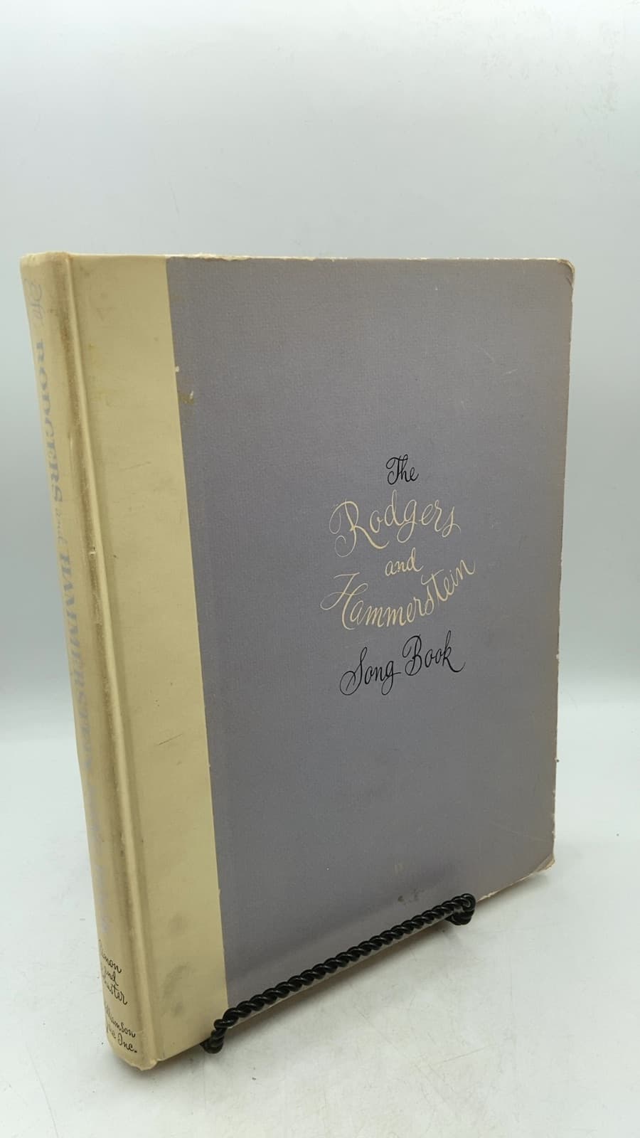The Rodgers and Hammerstein Song Book by Richard Rodgers and Oscar Hammerstein II - front cover