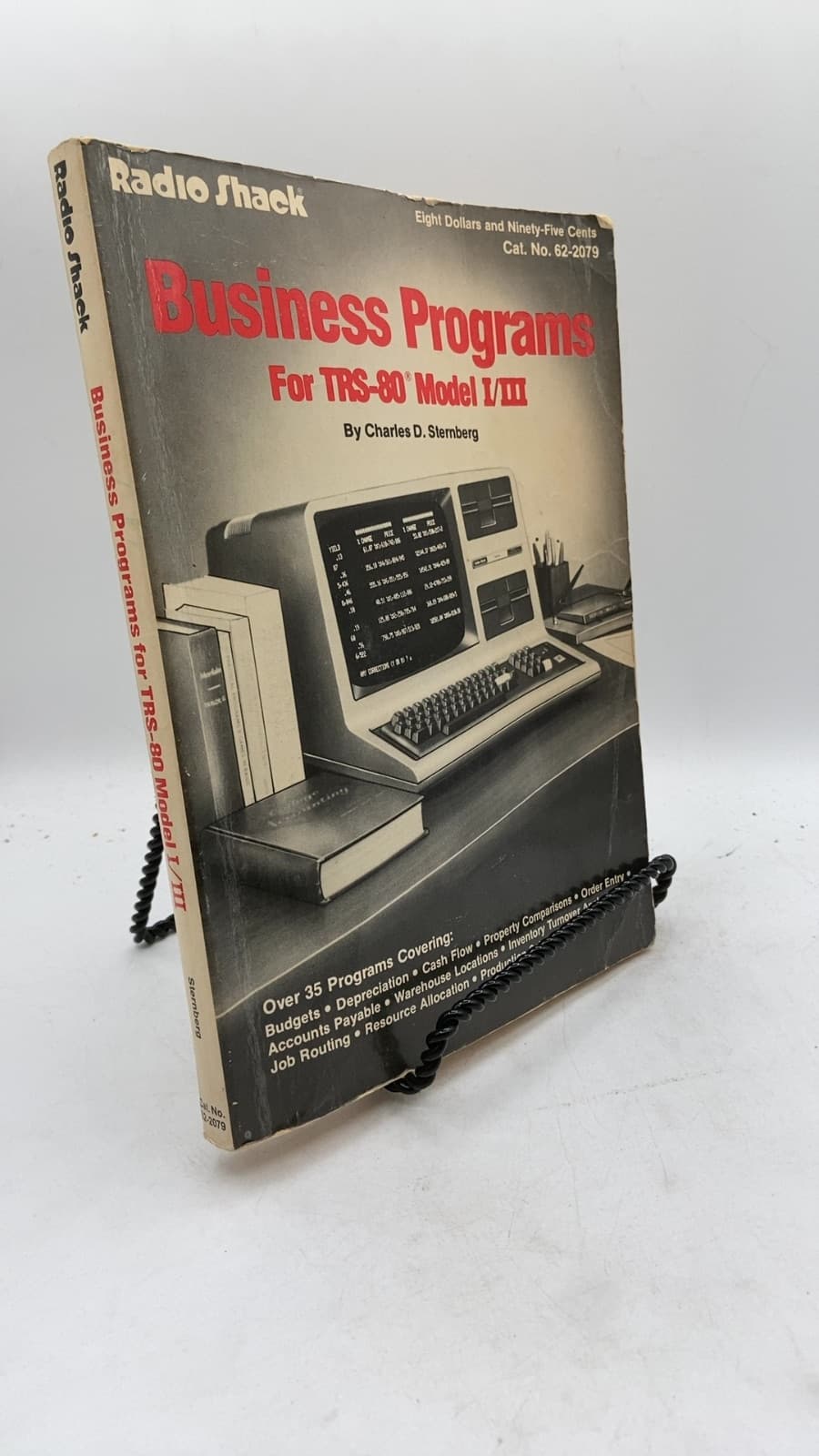 Business Programs for TRS-80 Model I/III by Charles D. Sternberg - front cover