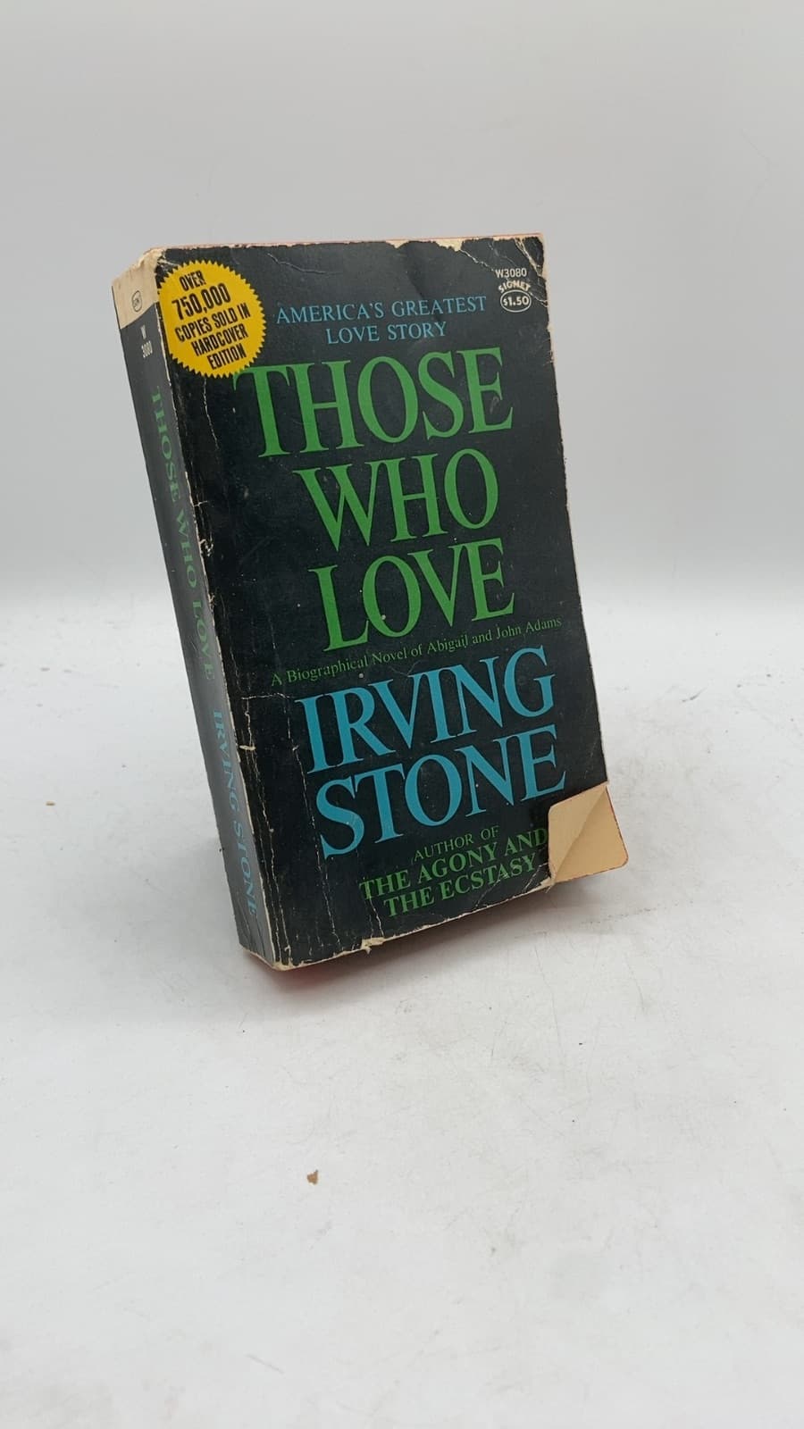 Those WHO Love by Irving Stone - front cover