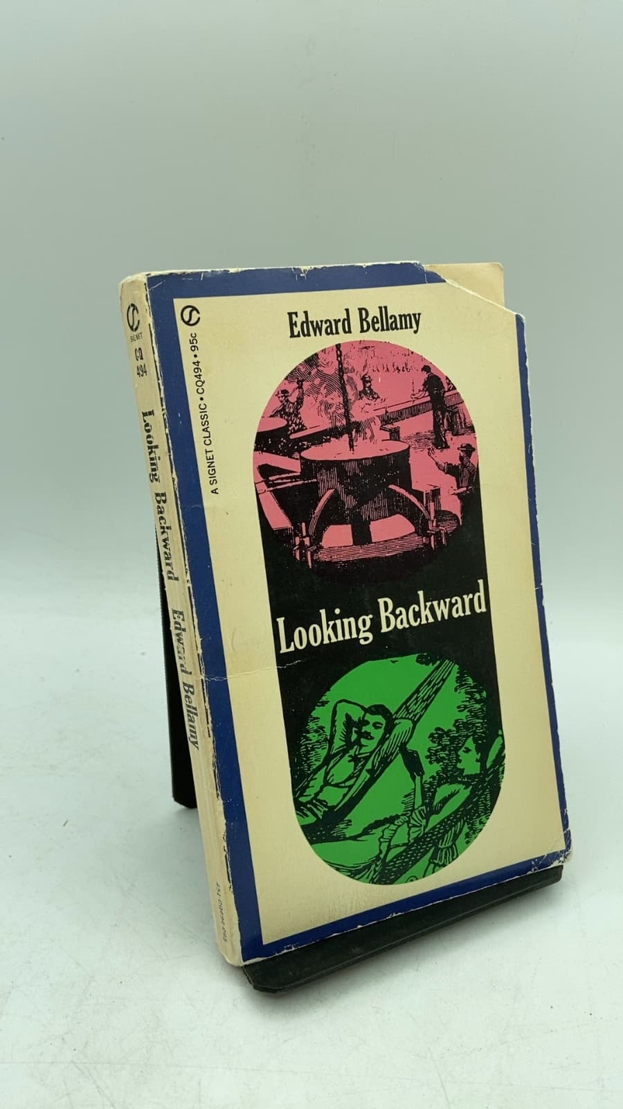 Looking Backward by Edward Bellamy - front cover