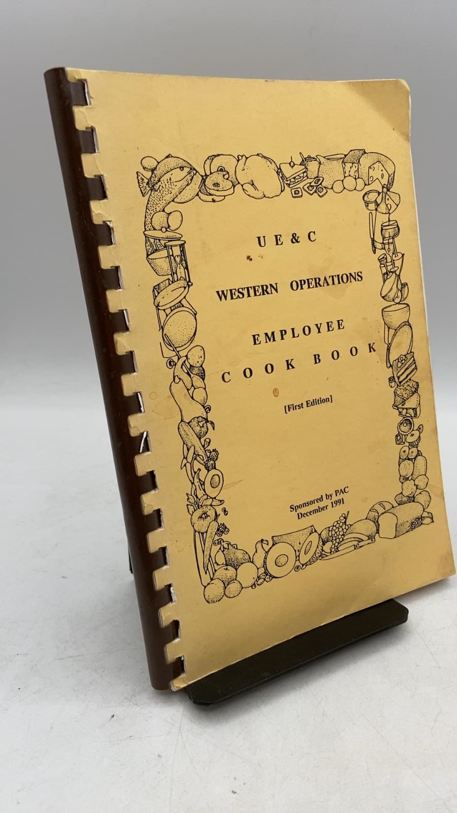 UE & C Western Operations Employee Cook Book - front cover
