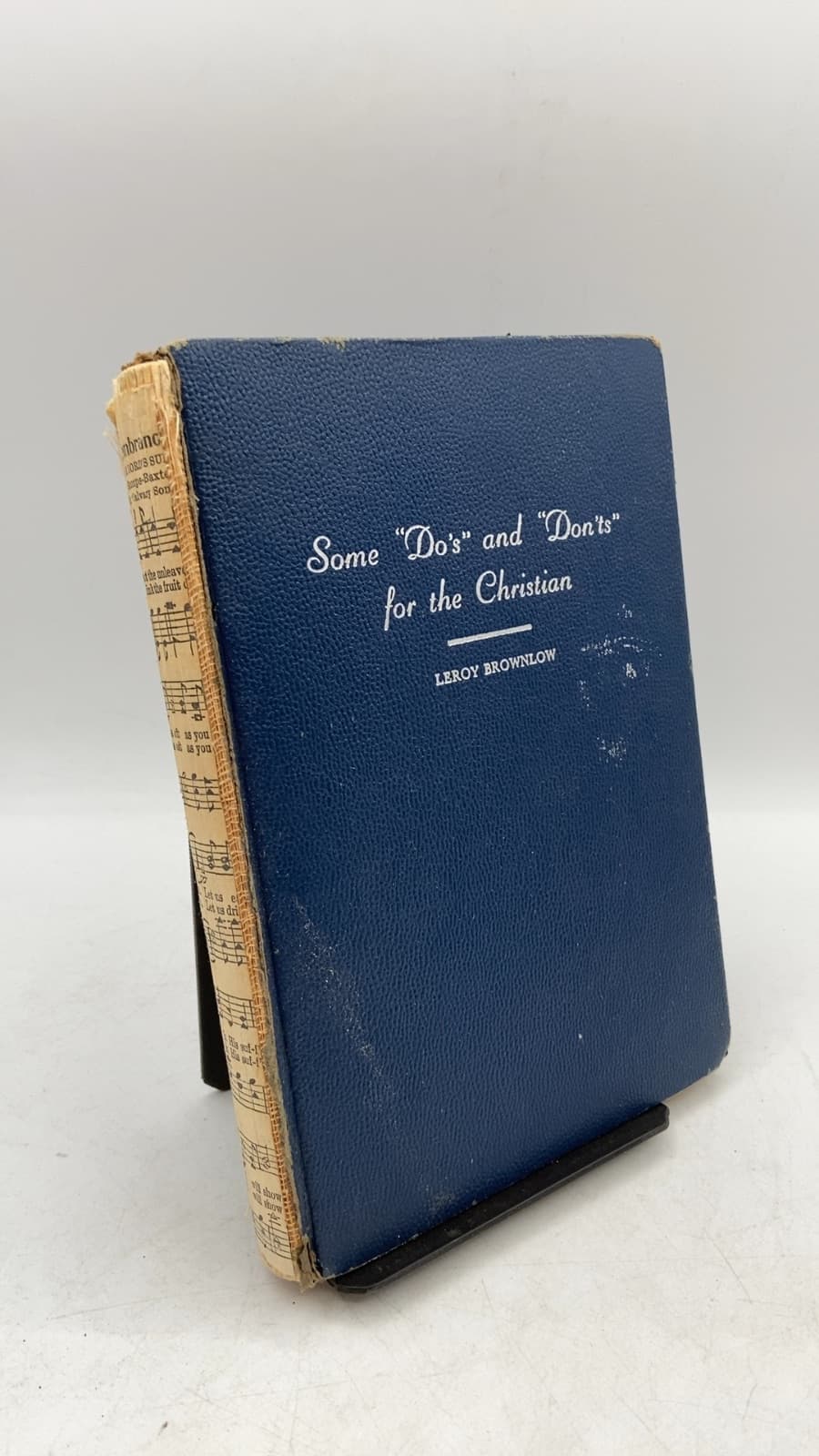 Some "Do's" and "Don'ts" for the Christian by Leroy Brownlow - front cover