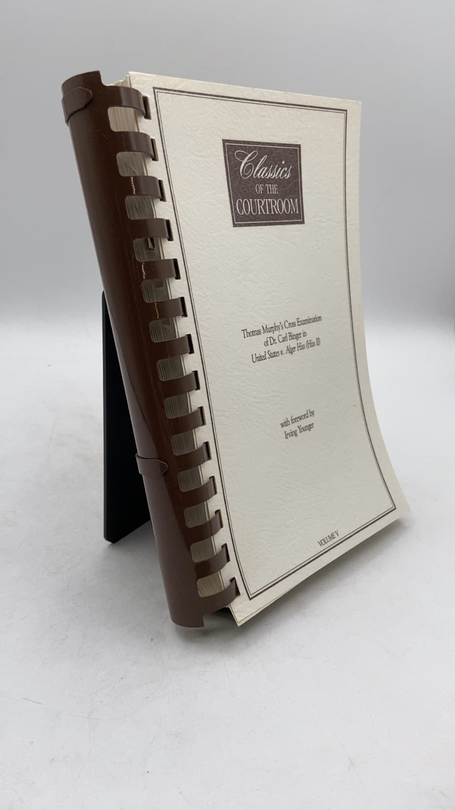 Classics of the Courtroom by Irving Younger - front cover
