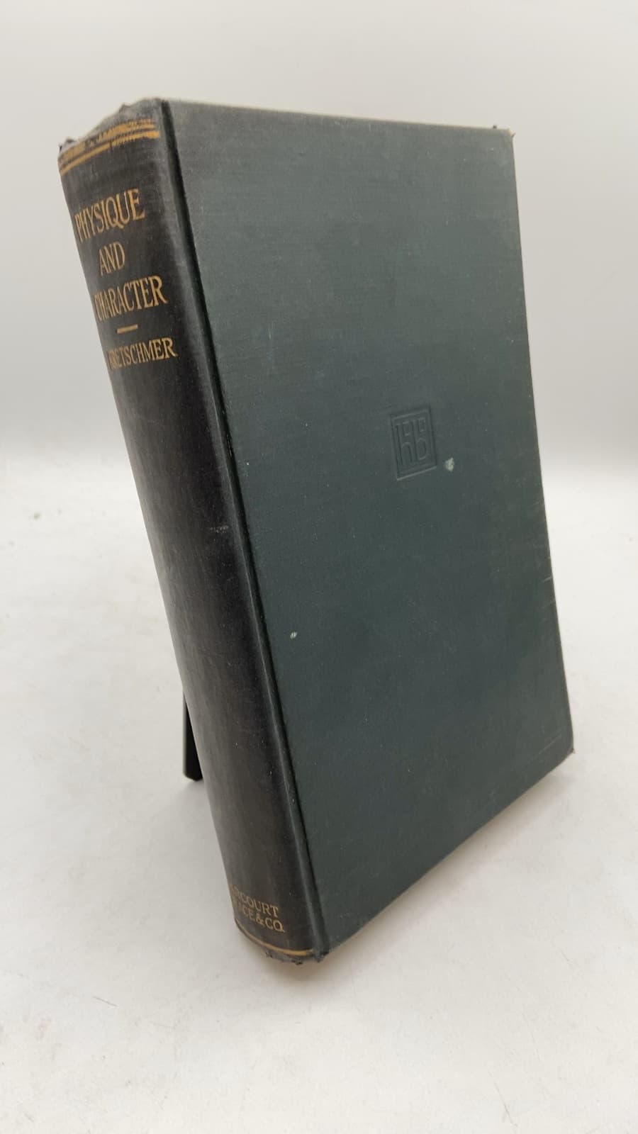 Physique and Character by E. Kretschmer - front cover