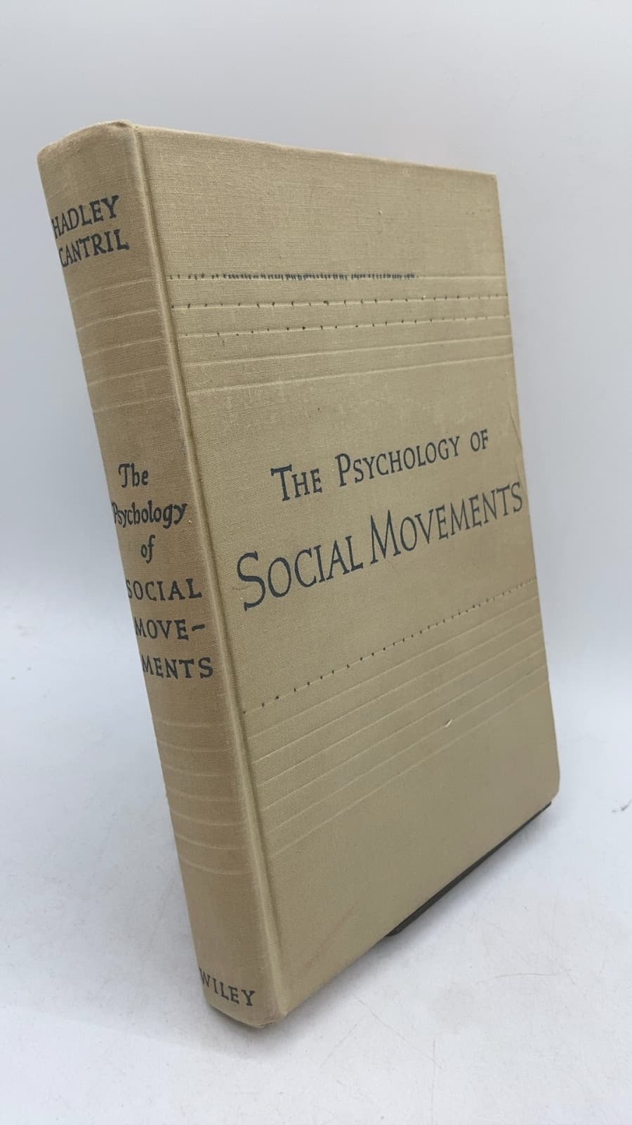 The Psychology of Social Movements by Hadley Cantril - front cover