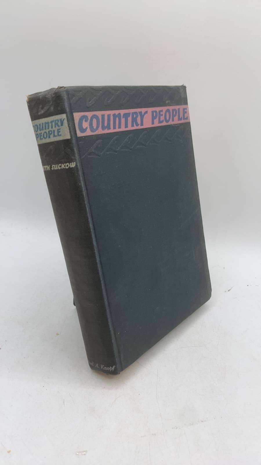 Country People by Ruth Suckow - front cover