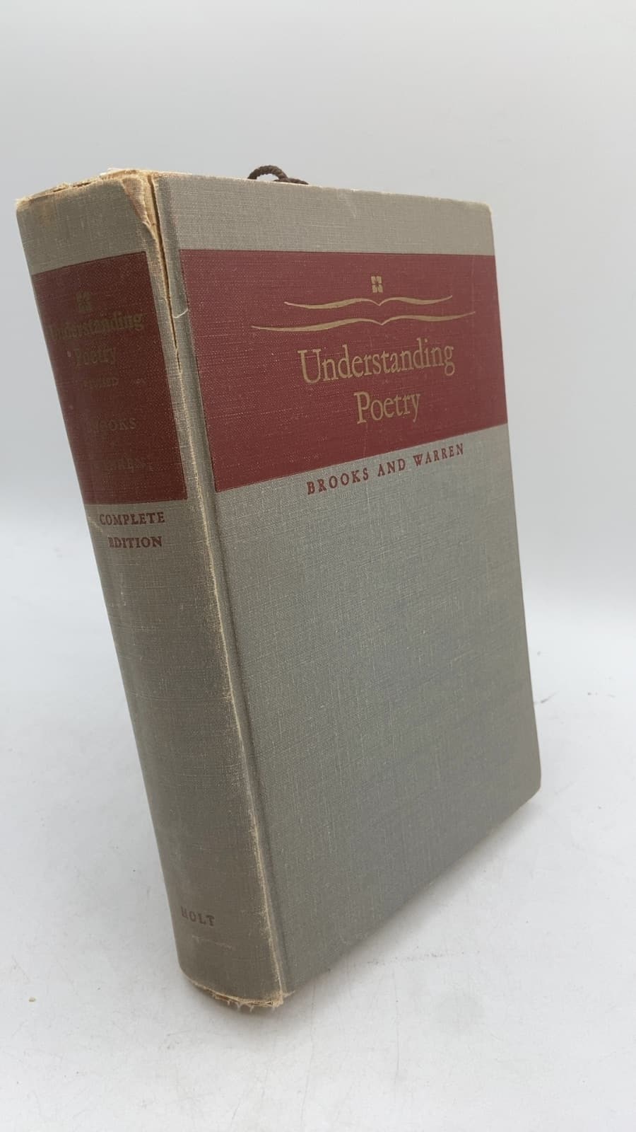 Understanding Poetry: An Anthology for College Students by Cleanth Brooks, Robert Penn Warren - front cover