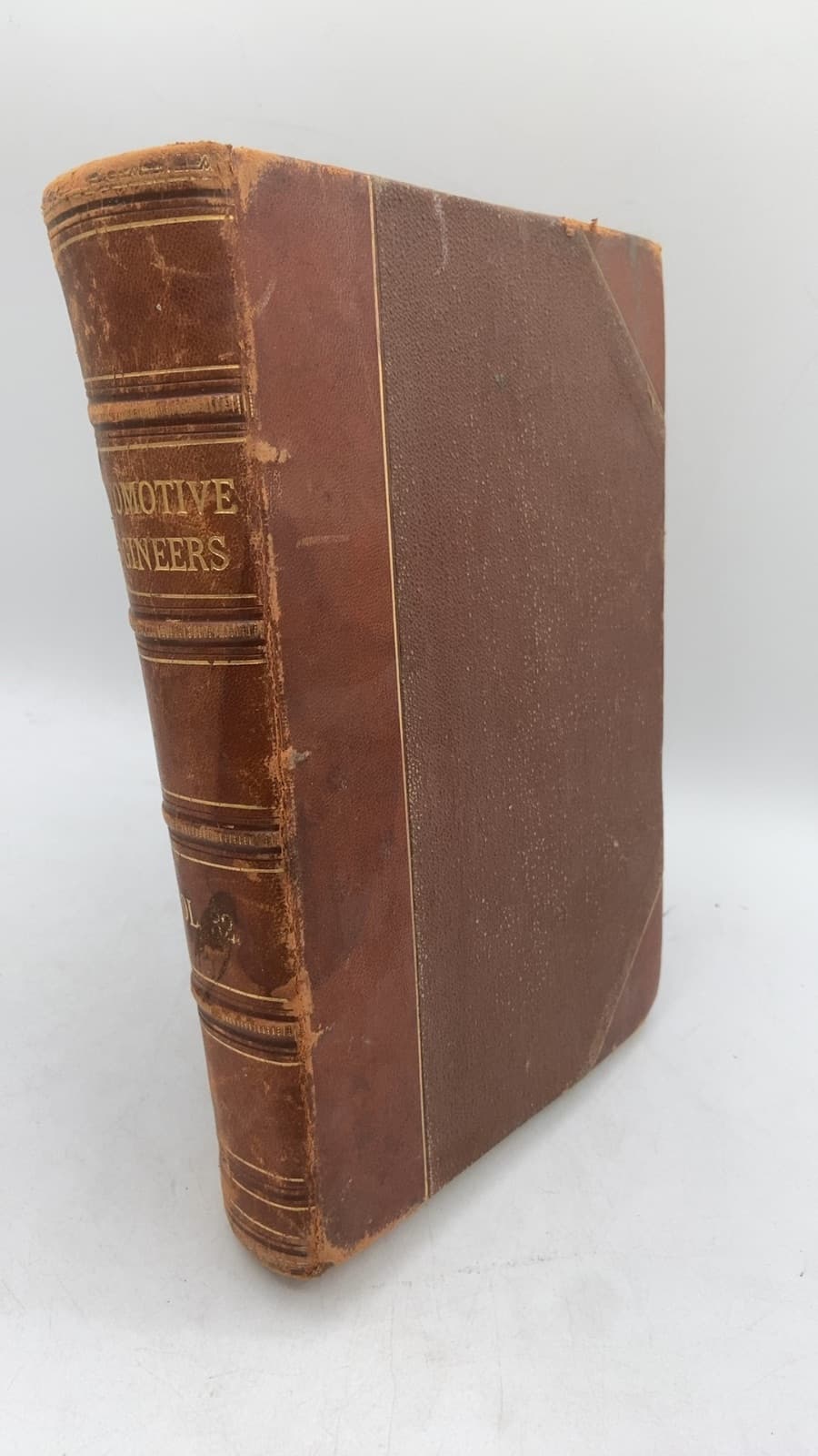 Volume 32. Brotherhood of Locomotive Engineers Monthly Journal by P.M. Arthur, A.B. Youngson, T.S. Ingraham, D. Everett - front cover