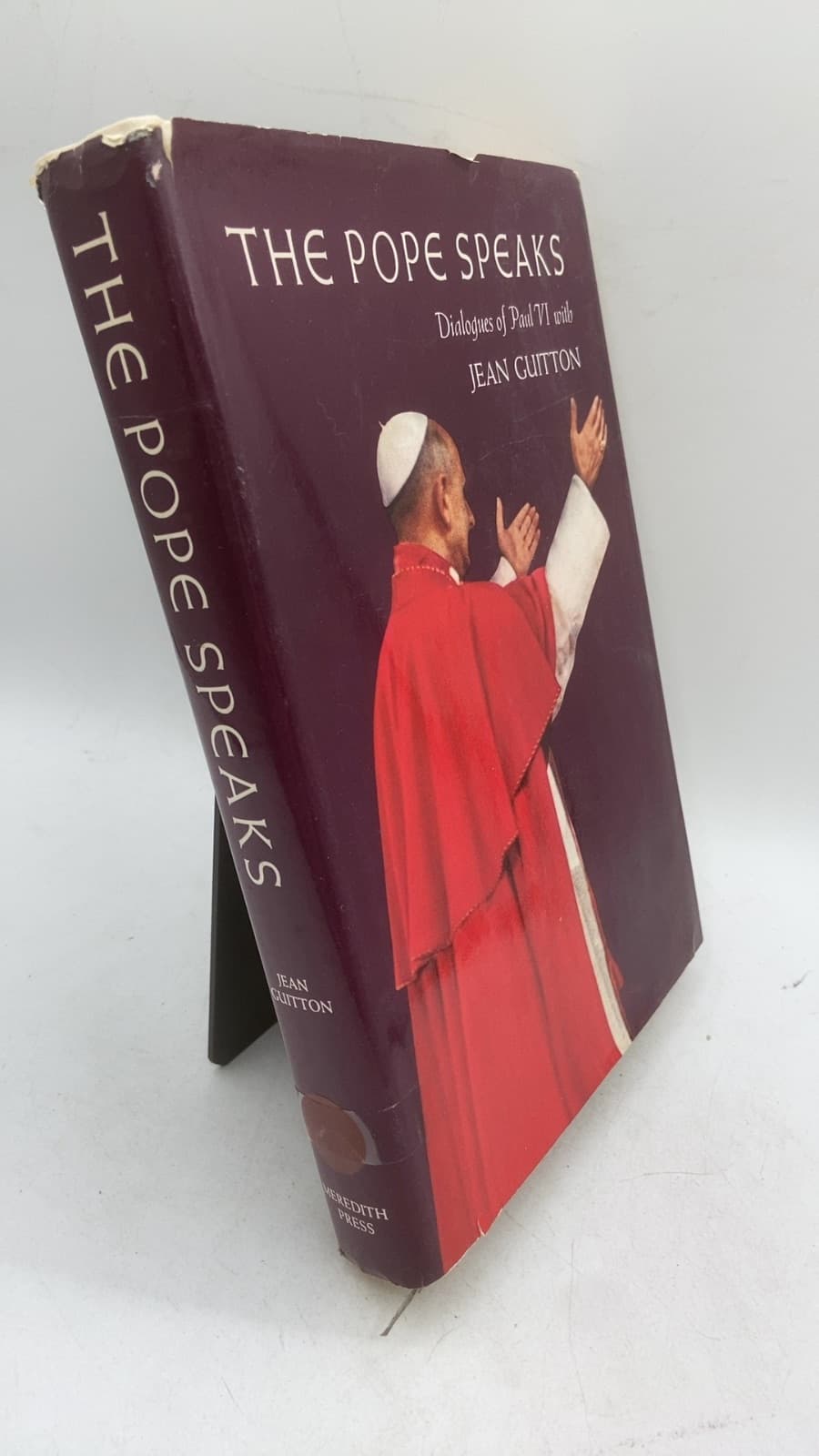 THE Pope Speaks by Jean Guitton - front cover