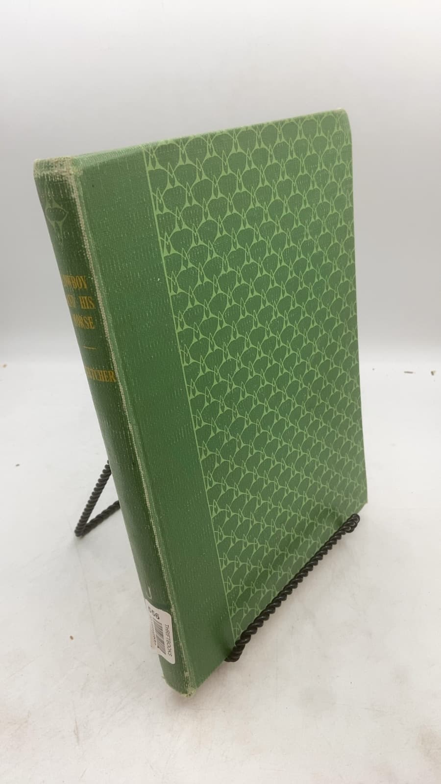 THE Cowboy AND HIS Horse by Sydney E. Fletcher - front cover