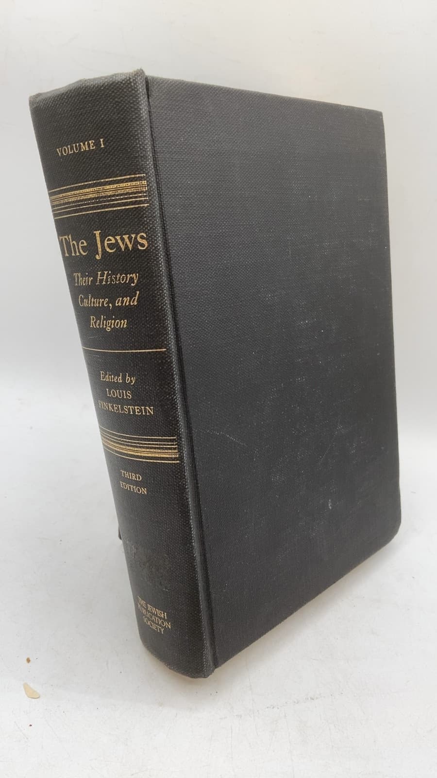 Volume1. The Jews: Their History, Culture, and Religion by Louis Finkelstein - front cover