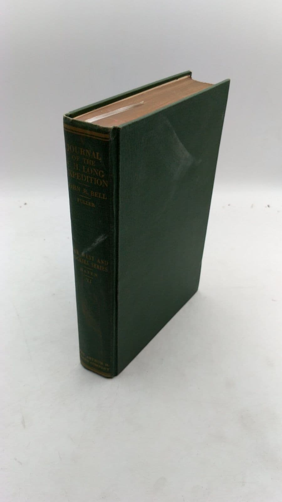 The Journal of Captain John R. Bell by John R. Bell - front cover