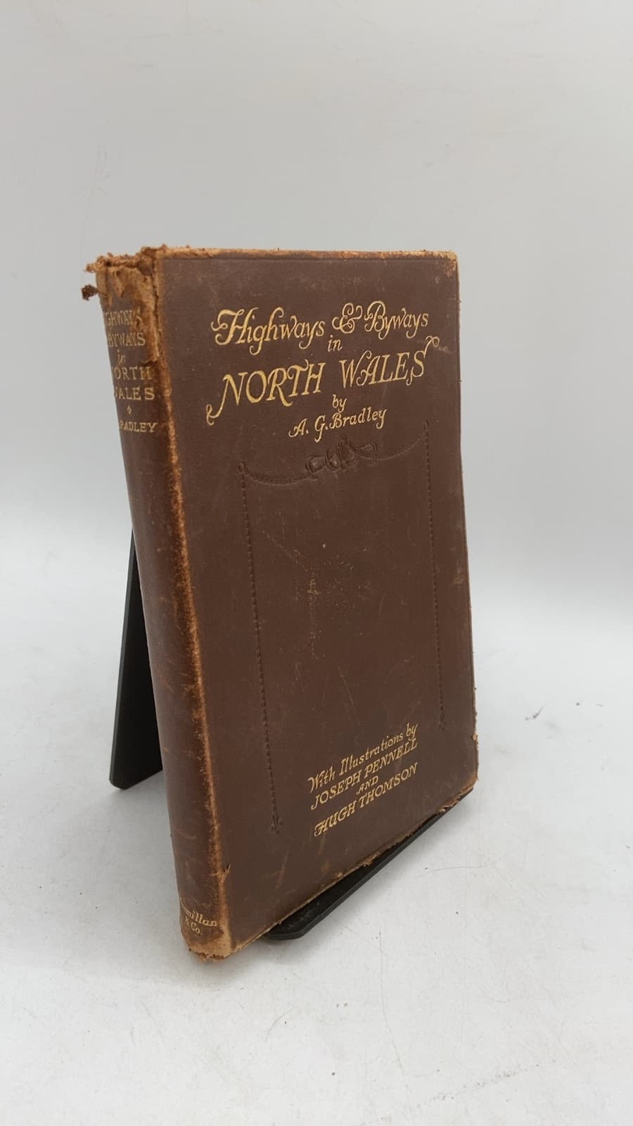 Highways and Byways in North Wales by A. G. Bradley - front cover
