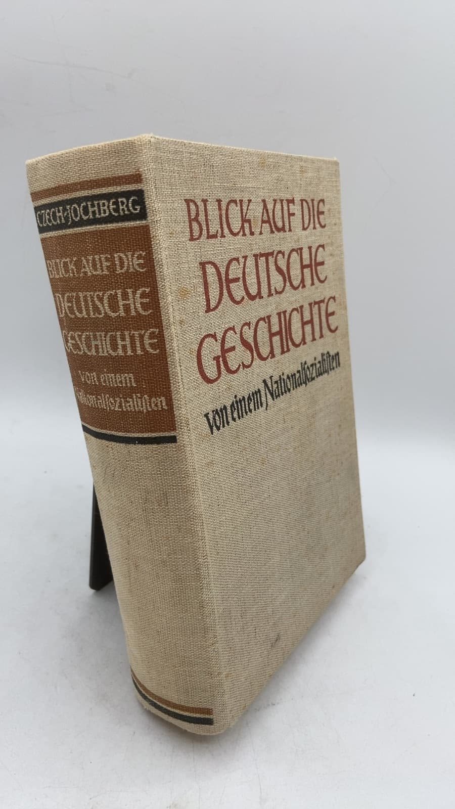 Blick auf die Deutsche Geschichte by Erich Czech-Jochberg - front cover
