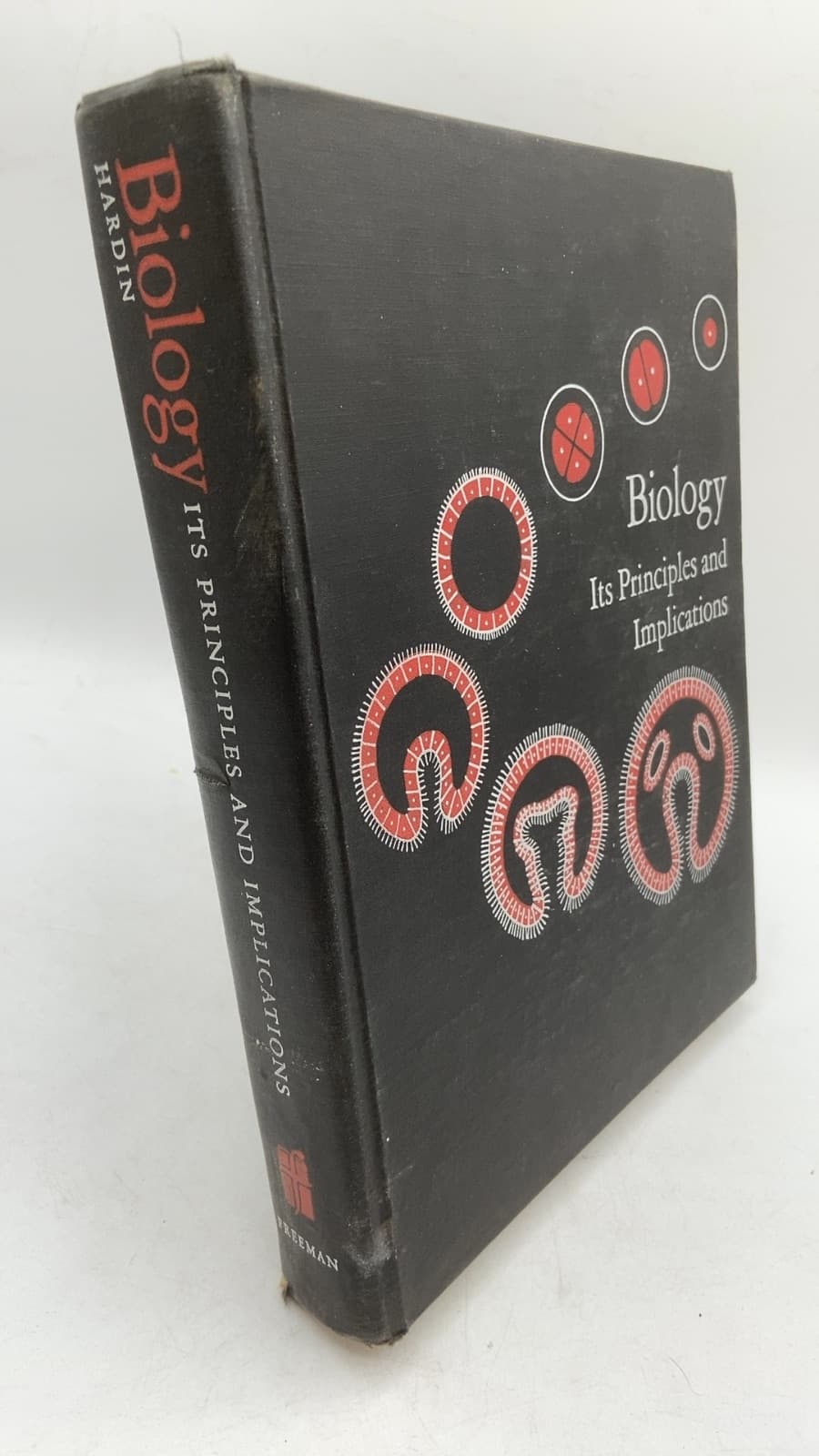 Biology Its Principles and Implications by Garrett Hardin - front cover