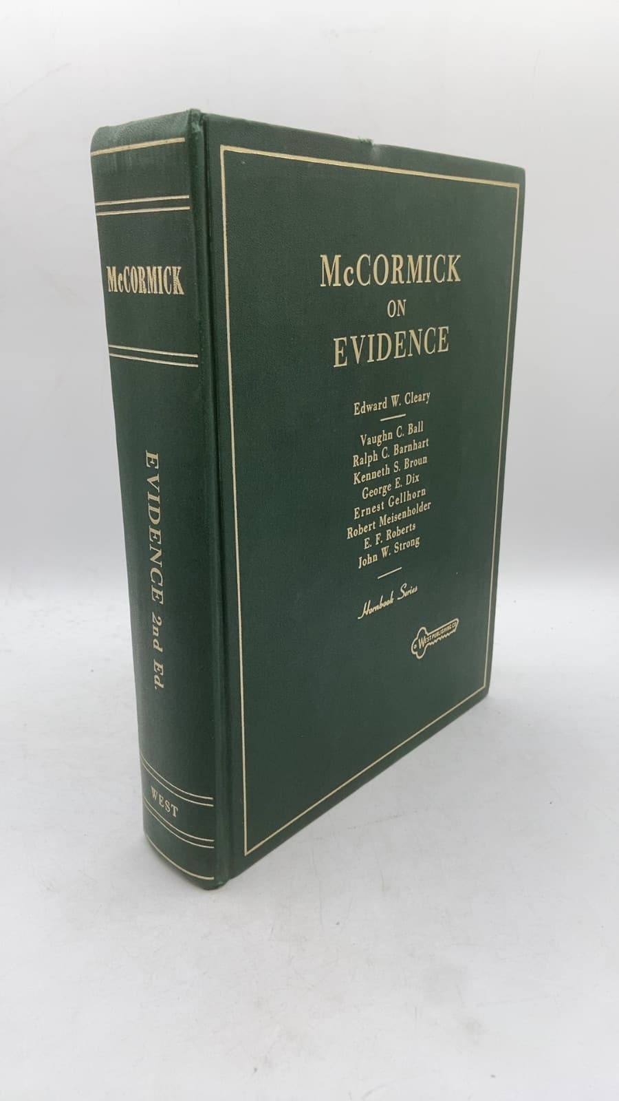 McCormick on Evidence by Edward W. Cleary - front cover