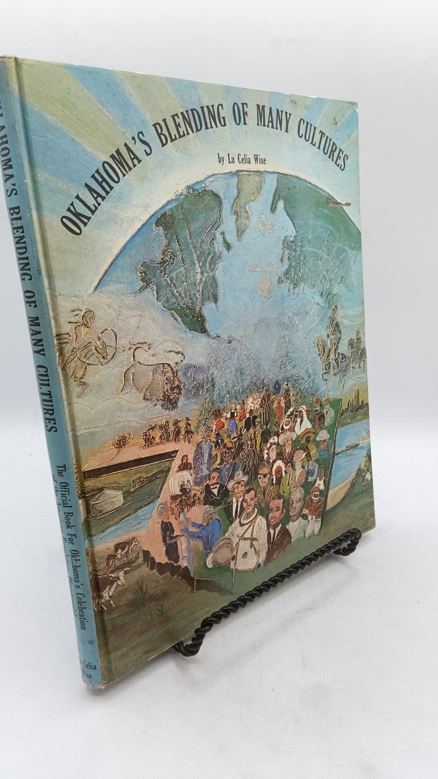 Oklahoma's Blending OF Many Cultures by Lu Celia Wise - front cover