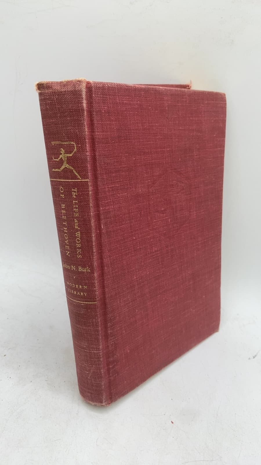 The Life and Works of Beethoven by John N. Burk - front cover