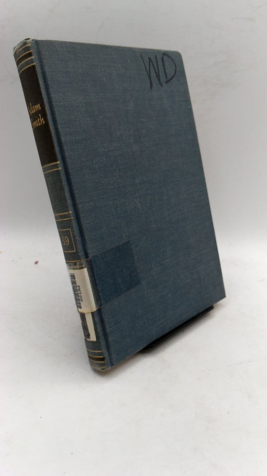 Vol 39. Great Books of the Western World by Adam Smith - front cover