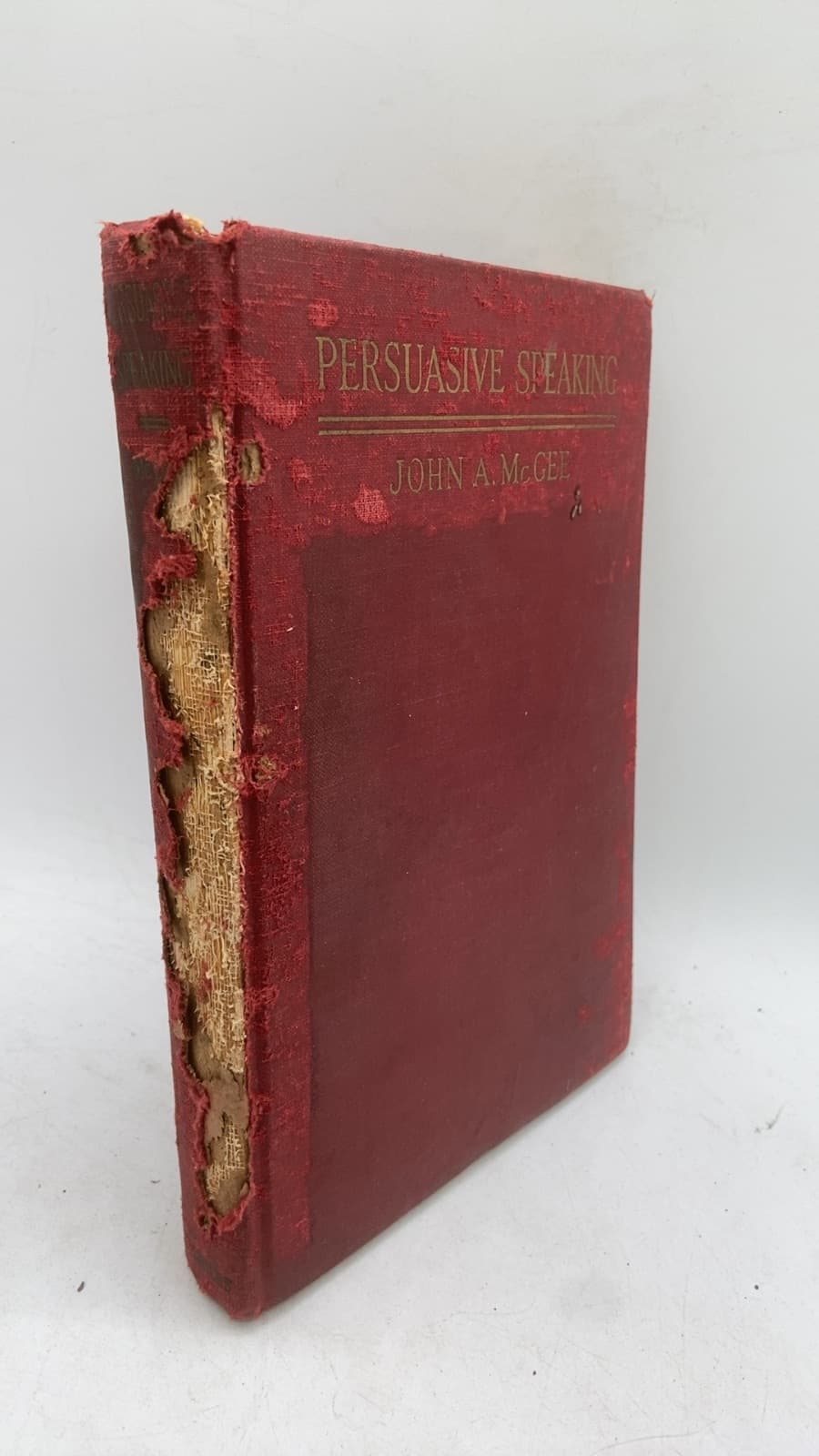 Persuasive Speaking by John A. Mcgee - front cover