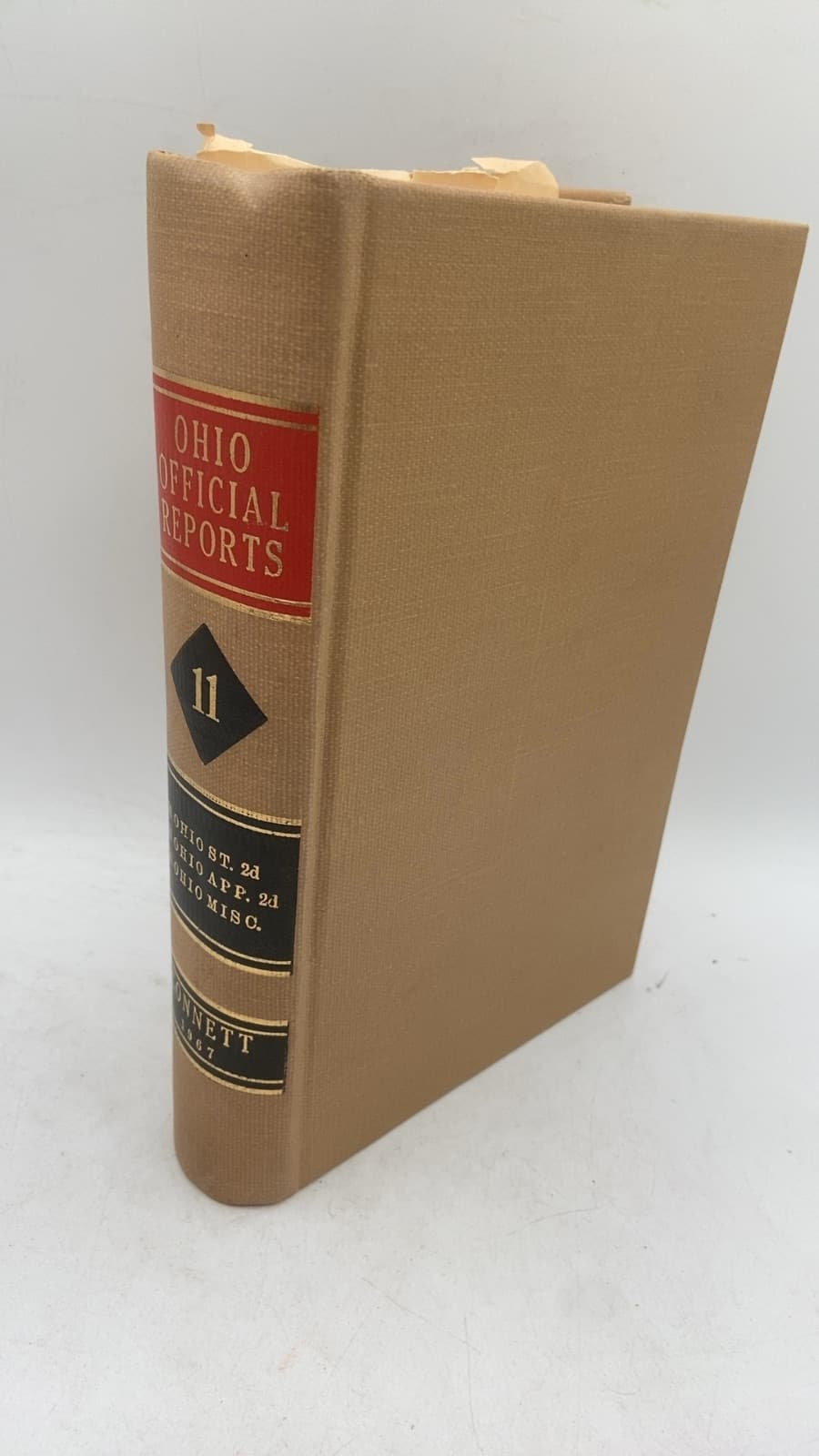 Reports of Cases Argued and Determined in the Supreme Court of Ohio Vol. 11 by Hiram L. Connett - front cover