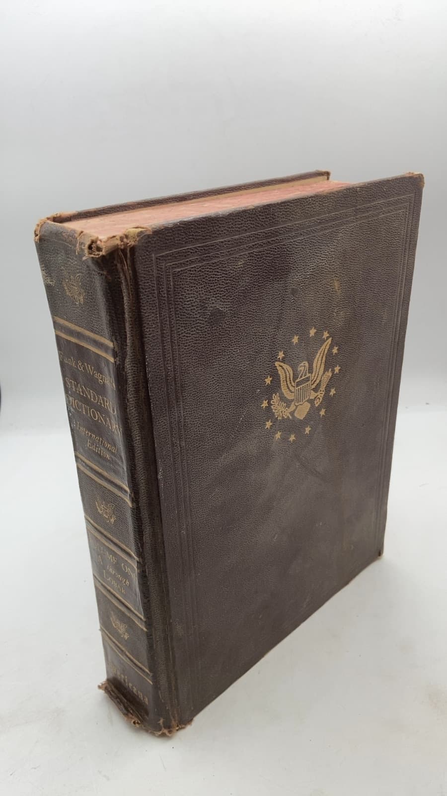 Funk & Wagnalls Standard Dictionary of the English Language International Edition - front cover