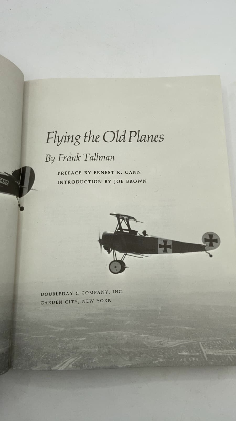 Flying the Old Planes by Frank Tallman - title page