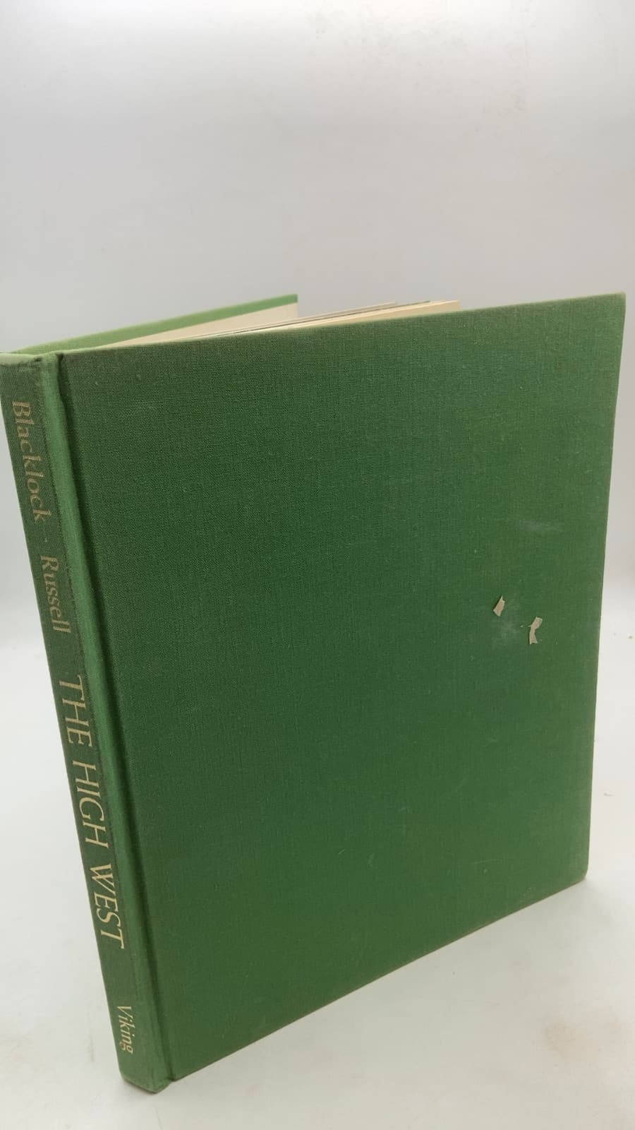 THE High West by Photographs by Les Blacklock, Text by Andy Russell - front cover