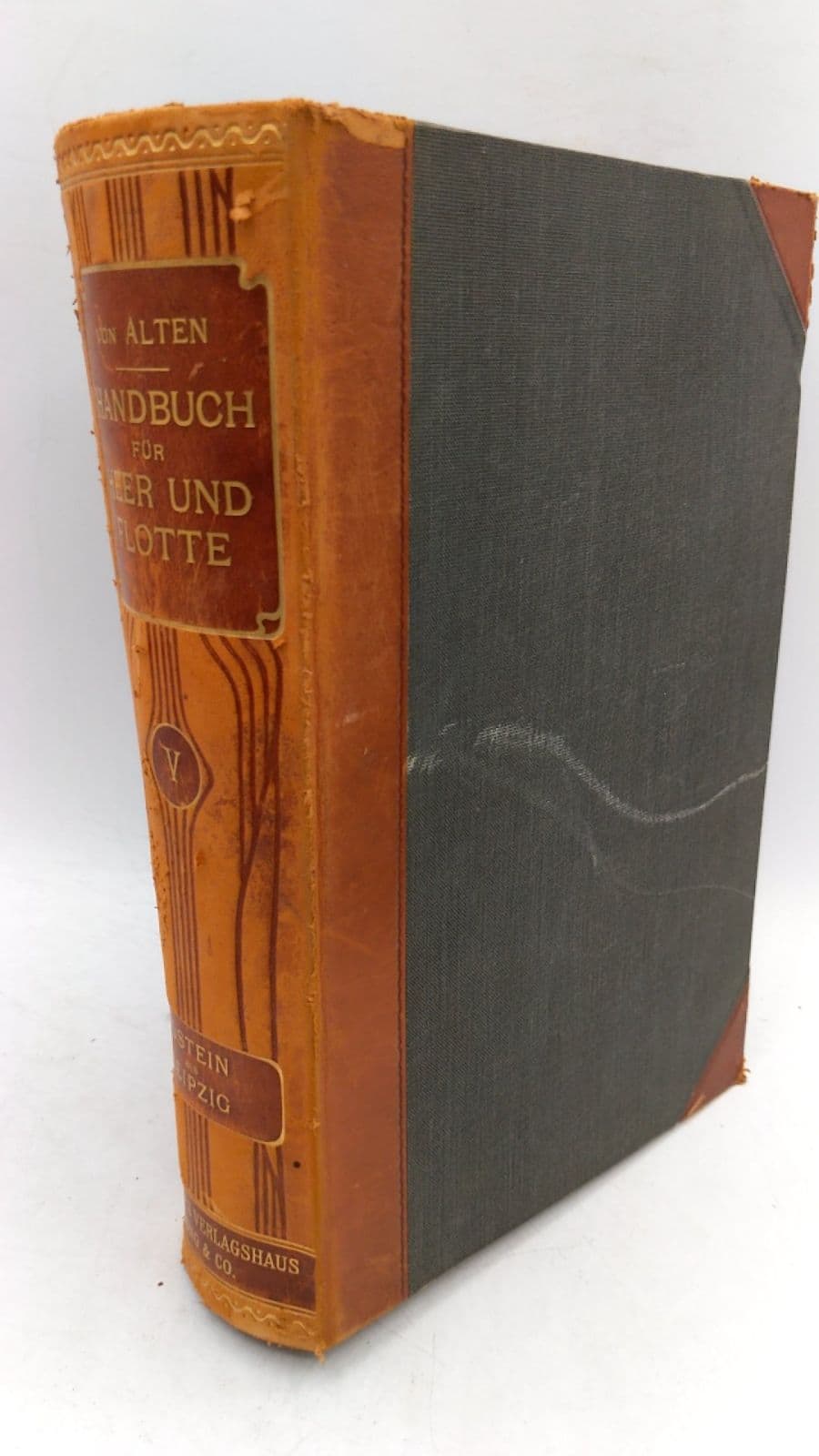 Handbuch für Heer und Flotte by Georg von Alten, Hans von Albert - front cover