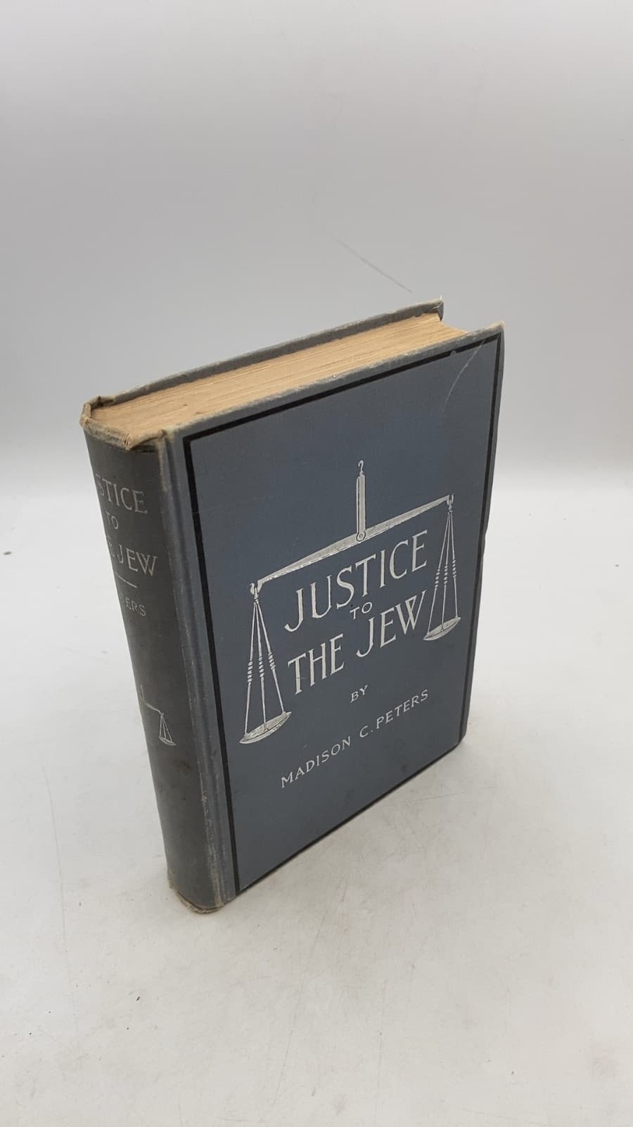 Justice to the Jew by Madison C. Peters - front cover