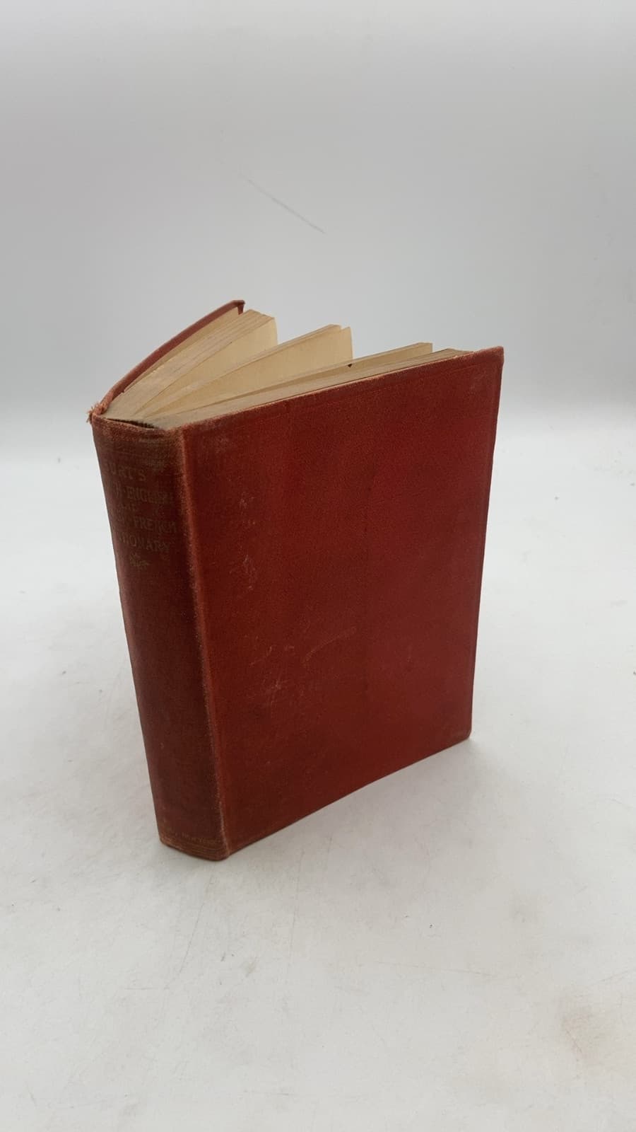 Burt's French-English Dictionary by J. E. Wessely - front cover