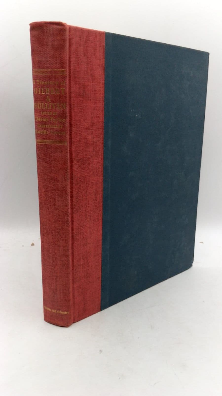 A Treasury of Gilbert & Sullivan by Edited by Deems Taylor - front cover