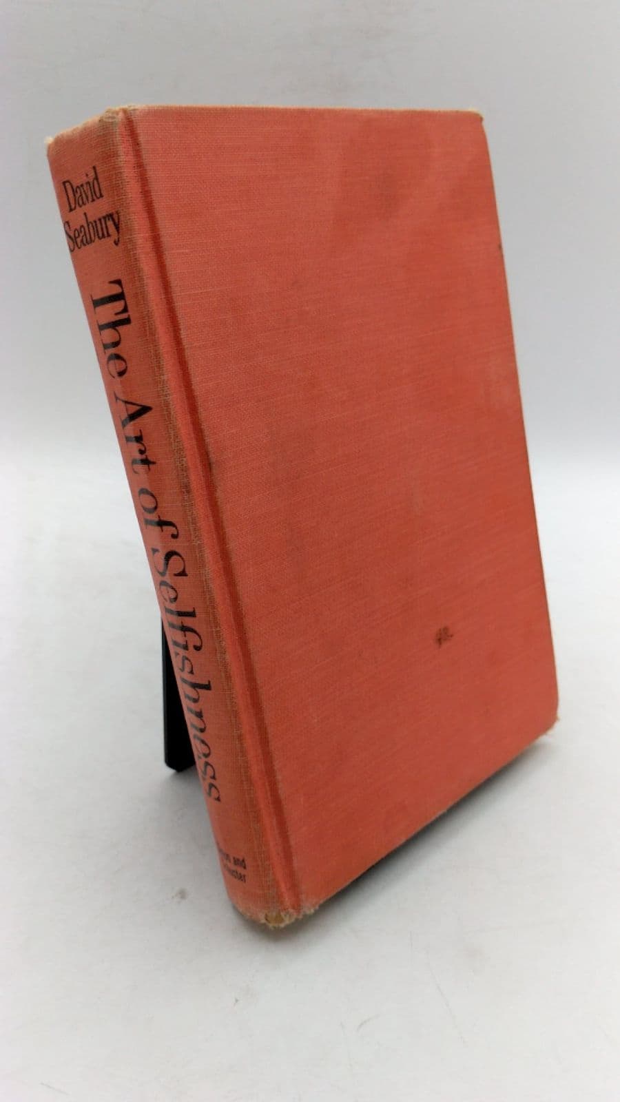 The Art of Selfishness by David Seabury - front cover
