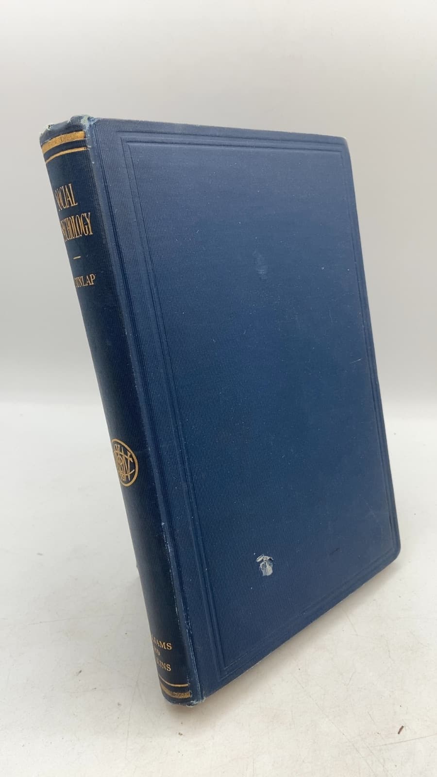 Social Psychology by Knight Dunlap - front cover